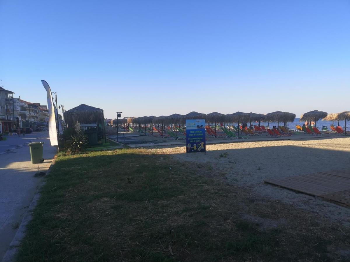 Savvas Aparthotel Olympiaki Akti Bagian luar foto